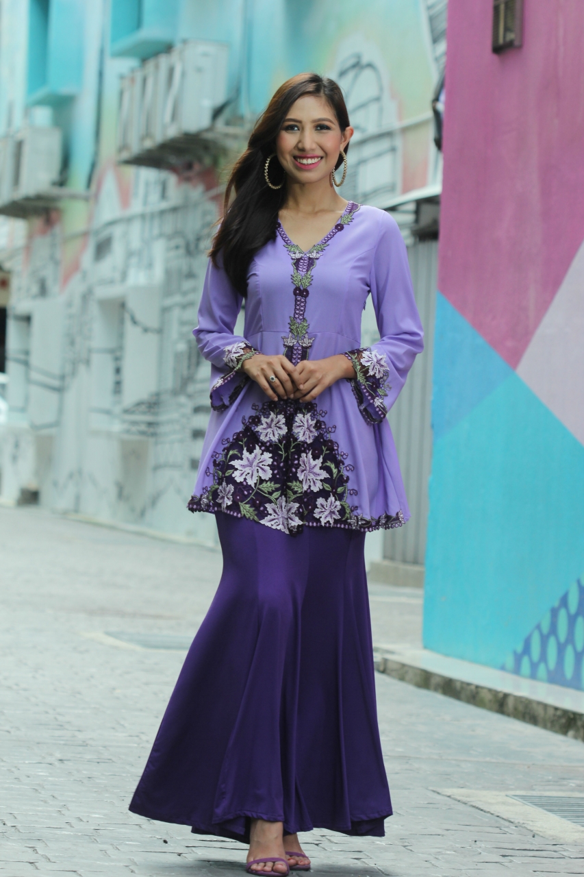  baju  kebaya  modern baju  kebaya  peplum Eze Fashion